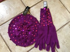 Pia Rossini Pink Sequined Hat