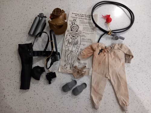 Vintage action man deep sea - vintage,