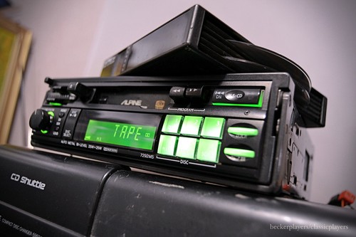Alpine 7292ms radio cc - alpine, 90's