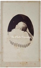 CDV POST MORTEM BABY IN WHITE
