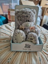 Carte Blanche Me to You Bear Tatty Teddy Plush Soft Toy Good Luck Horseshoe