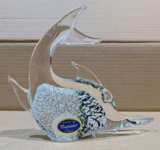 Murano signed glass fish - murano,