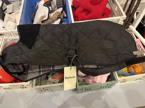 Barbour black wax - dog, coat