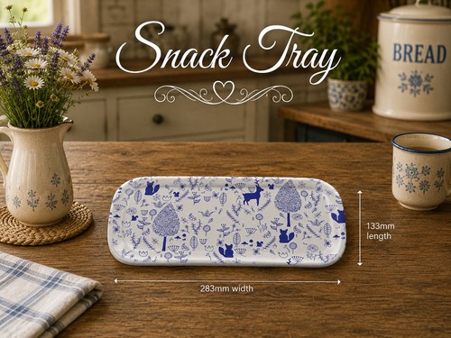 Melamine snack tray design - snack,
