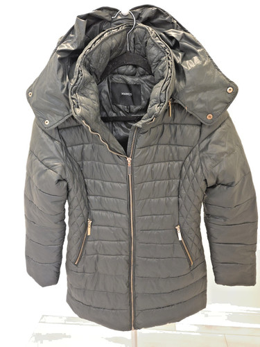 Mango down y2k hunter green - down,