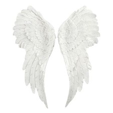Pair of Large Glitter Angel