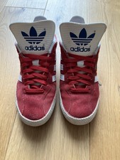 Adidas Super Samba Size UK9 Red/White/Blue