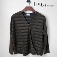 Chalet Et Ceci Textured V-Neck