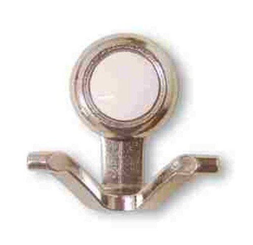 Coat hook chrome - chrome, ceramic