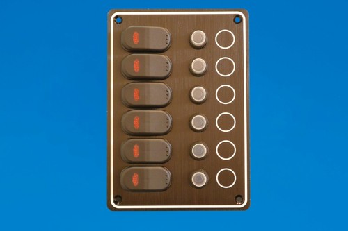 Switch panel waterproof gang - switch,