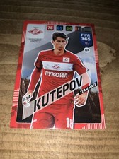 Ilva Kutepov Spartak Moskva Moscow Champions League 2017/18 Football Card