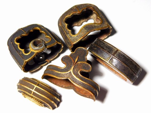 Handachi koshirae fittings - fittings, set