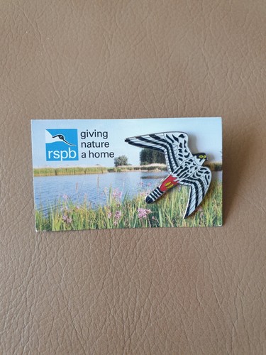Rspb hobby enamel pin - enamel, badge