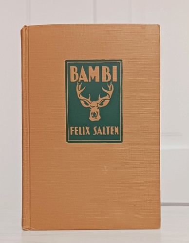 Vintage hardcover book bambi - hardcover,