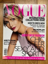 Vintage Vogue Magazine, March