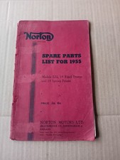 Norton singles spare parts