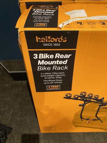 Halfords bike rear mounted - bike,