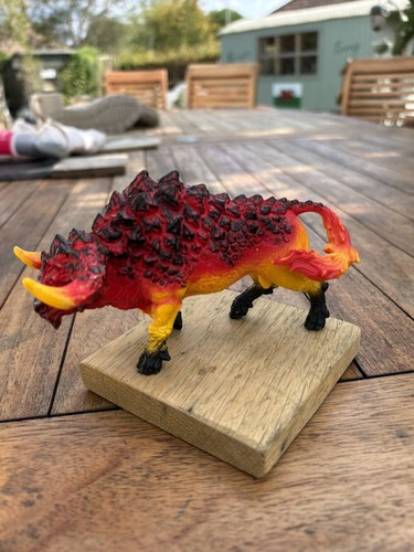 Schleich fire bull figure - schleich,