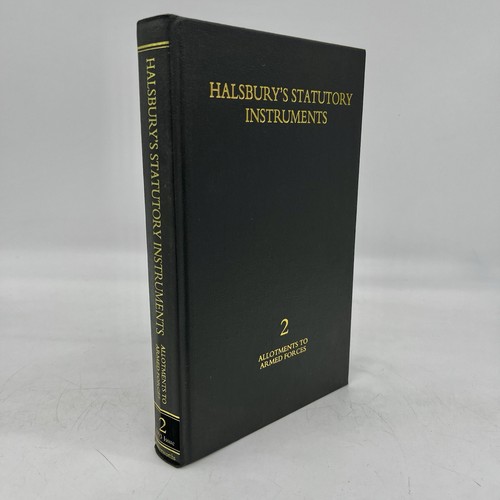 Halsbury statutory - halsbury's,