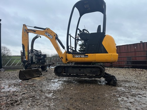 Jcb 8018 with brian james - brian,