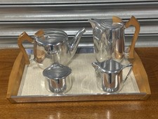 Lovely Picquot Ware Tea Set