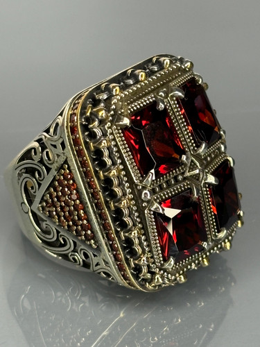 Multi stone ruby men - ruby, men's