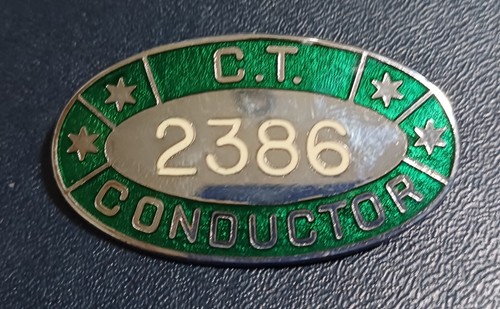 Vintage bus conductor badge - *bus, badge**