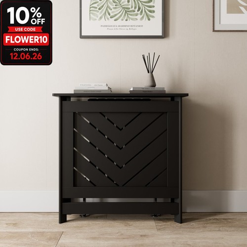 Radiator cover black - cover,