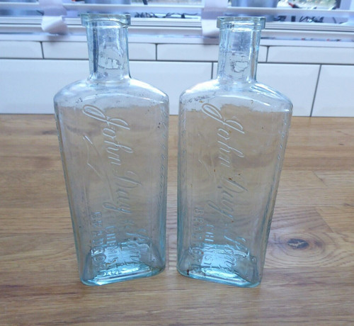 Vintage glass medicine - vintage,
