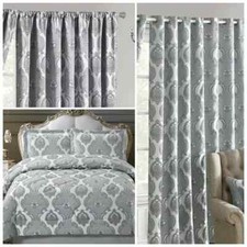 Luxury Grey Bedspread Set