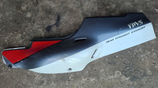 Yamaha TZR250 Jap Import Reverse Cylinder LEFT Rear Panel Red White Grey 3MA
