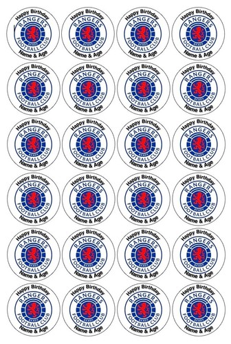 Personalised rangers - 24,