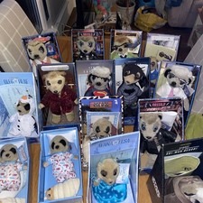 Meerkat Bundle 15 Plush Soft Toys With Certificates  Collectible Some Rare