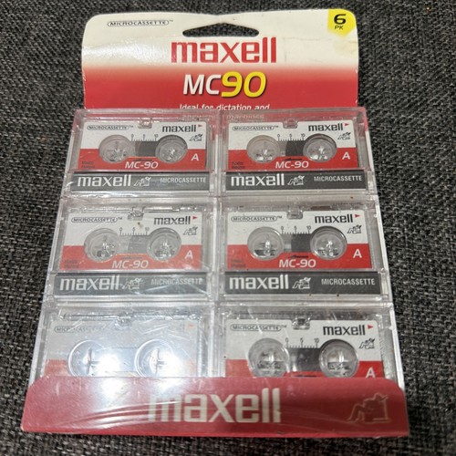 Maxell mc90 microcassette - maxell,