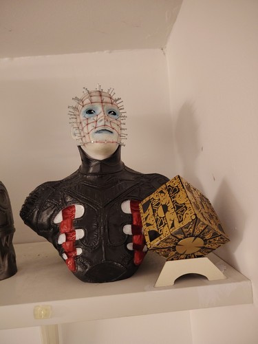 Hellraiser pinhead and puzzle - and,