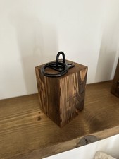 Rustic Wooden Door Stop