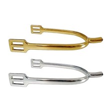 2x Horse Spurs Boot Spurs Zinc