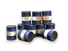 Model Railway Esso Oil Drums -