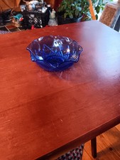 VTG HAZEL ATLAS COBALT BLUE