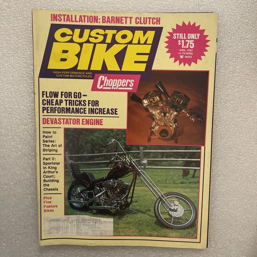 April 1982 custom - april, bike