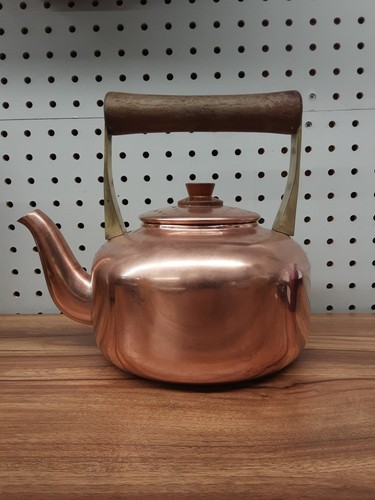 Vintage copper and - and, wooden