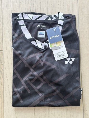 Yonex team shirt black - yonex,