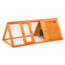 KCT WOODEN APEX ROOF PET RUN