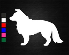 BORDER COLLIE DOG SILHOUETTE