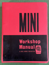 Mini workshop manual 1967 BMC
