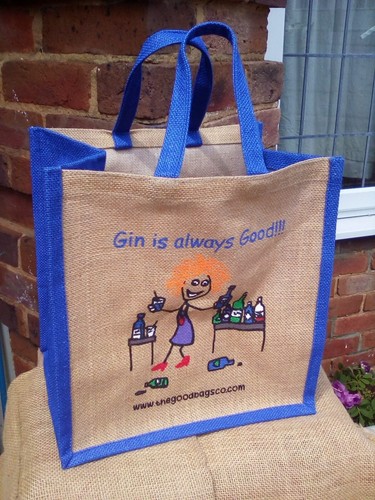 Lovely strong jute bag - lovely,