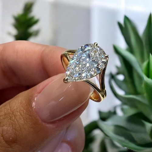 Diamond wedding ring - wedding, lab