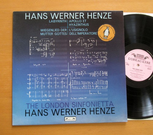 Dslo hans werner henze - werner,