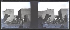 Algeria Ethnology Photo Negative Stereo V12L23N7 Glass Plate Vintage C1920