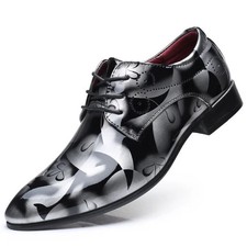 UK NEW Men's Fashion Leather
